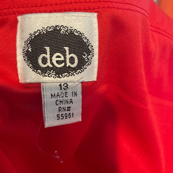 Deb size 13 red dress - Picture 4 of 5